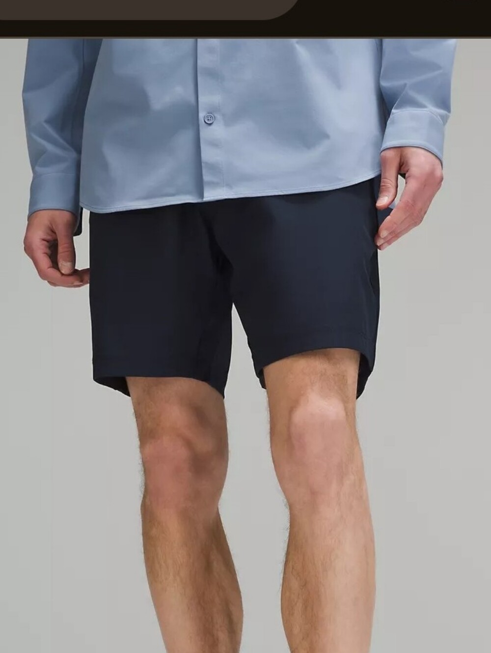 Lululemon Commision CLASSIC Men's Shorts BLACK SIZE 34